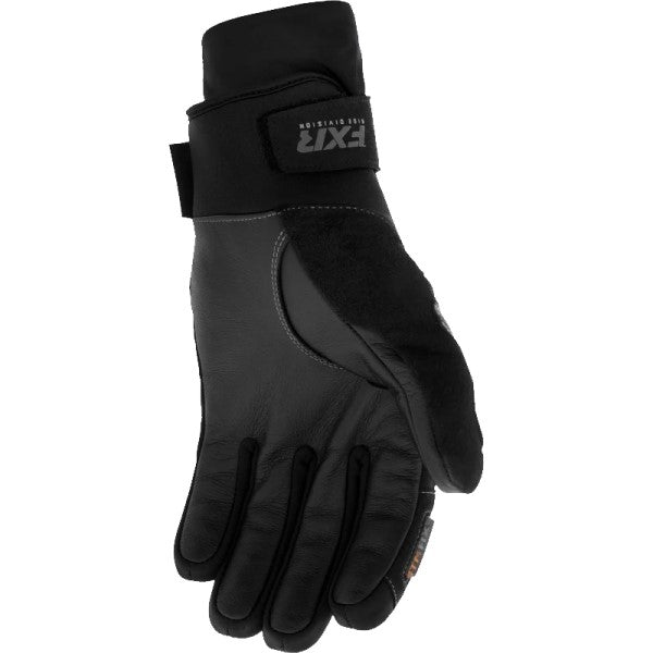 Gants de Motoneige Attack Lite Unisexe FXR noir, paume