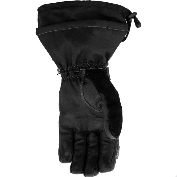 Gants de Motoneige Hybrid Helium Leather Unisexe FXR noir, paume