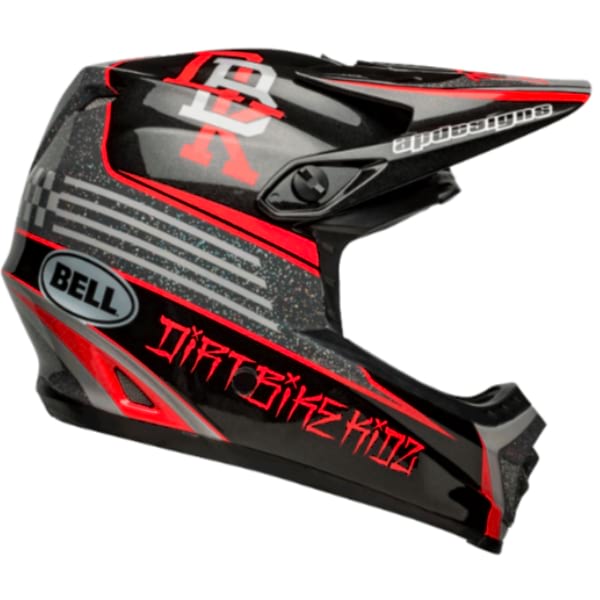 Casque Moto-9 Junior Mips rouge