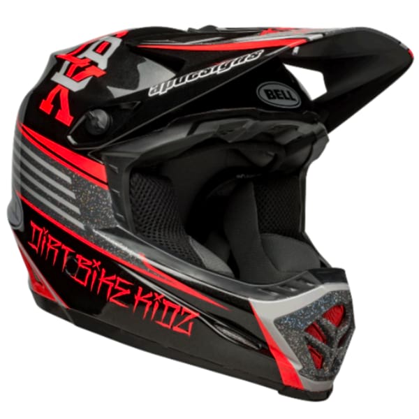 Casque Moto-9 Junior Mips rouge