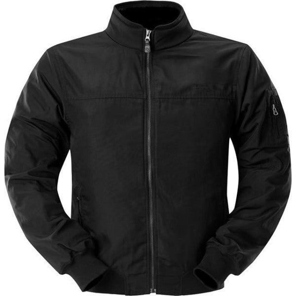 Manteau de Moto Kenya 3 Noir de face
