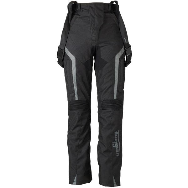 Pantalon de Moto Apalaches Femme Noir de face