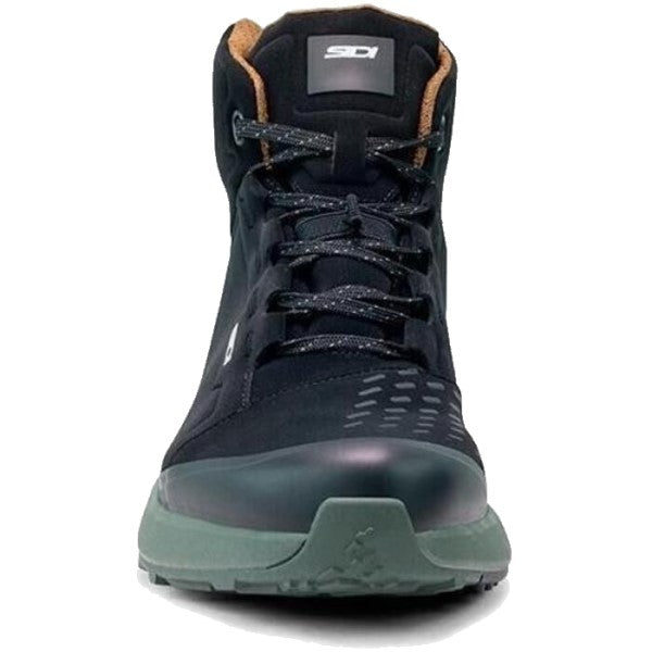 Chaussures de Moto Nucleus Suède WP Noir de face