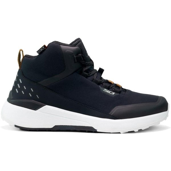 Chaussures de Moto Nucleus Noir/Blanc de gauche