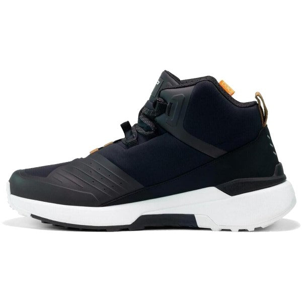 Chaussures de Moto Nucleus Noir/Blanc de droite
