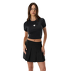 T-shirt Head Rib Baby Femme/Fox/Noir