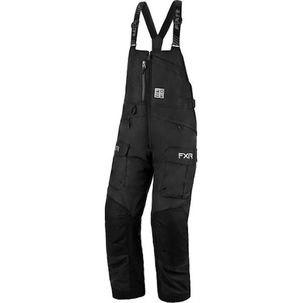 Pantalon de motoneige Excursion Ice Pro noir, de face