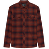 Chemise en Flanelle Survivalist Core/Fox, brun , de face
