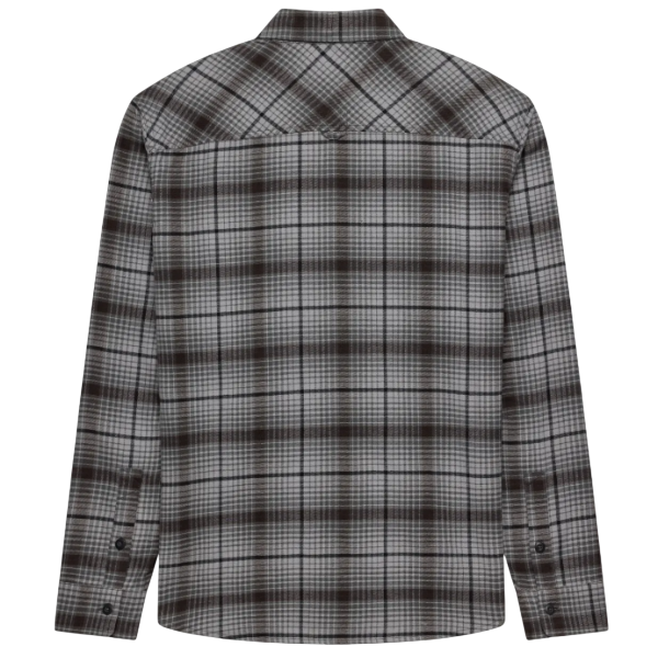 Chemise en Flanelle Survivalist Core/Fox, gris , de dos