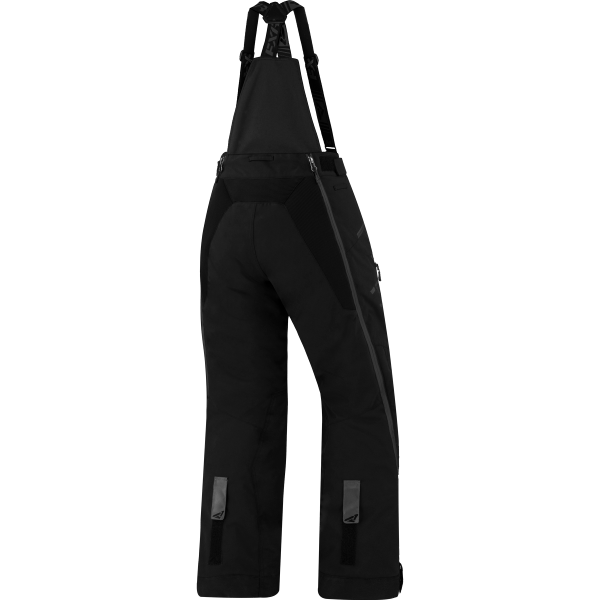 Pantalon de Motoneige Edge noir argent, de dos