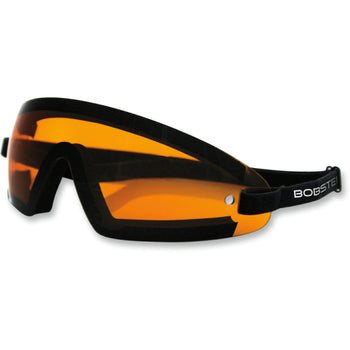 Lunettes de Moto Wrap Around Bobster orange
