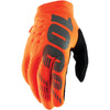 Gants de Motocross Brisker Junior 100% orange