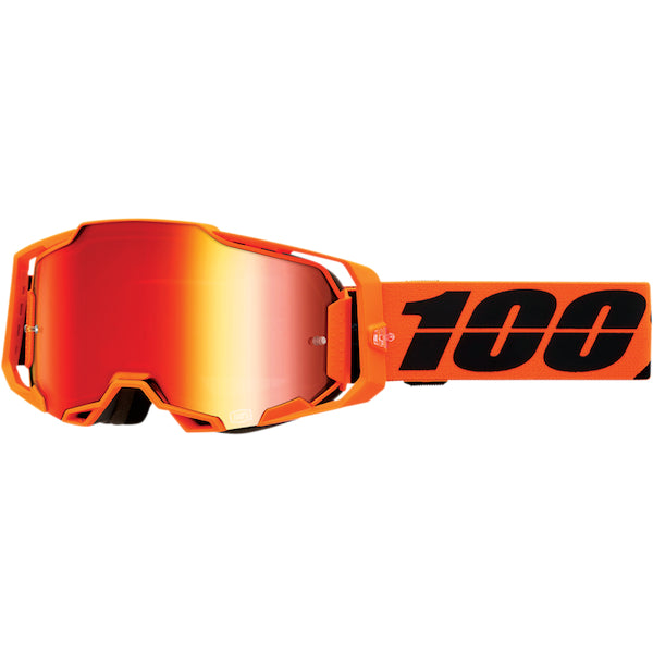 Lunettes de Motocross Armega Lentille Miroir 100% orange