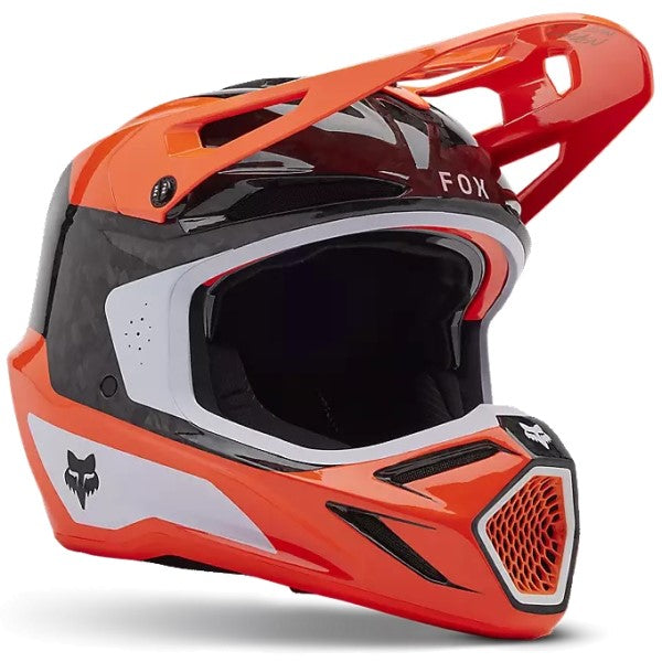 Casque de Motocross V3 RS Infinite Fox orange