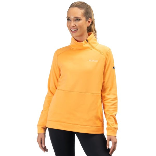 Coton Ouaté Solitude Asym Femme Klim orange