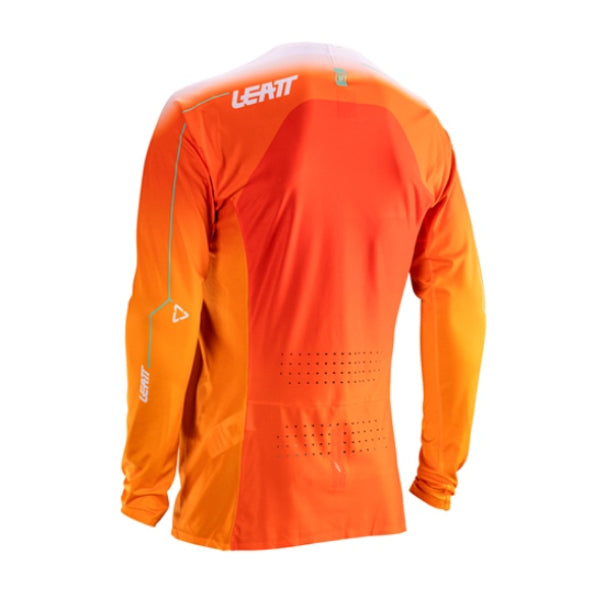 Chandail de Motocross 5.5 Ultraweld Orange/Jaune, Dos