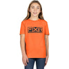 T-Shirt Podium Premium Junior FXR orange, de face