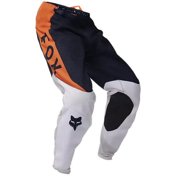 Pantalon de Motocross 360 Divider Fox orange, de face