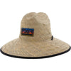 Chapeau de Paille Shoreside FXR orange et bleu, de 3/4