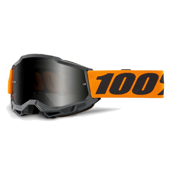 Lunettes de Motocross Accuri 2 Sand Lentille Fumée 100% orange et noir