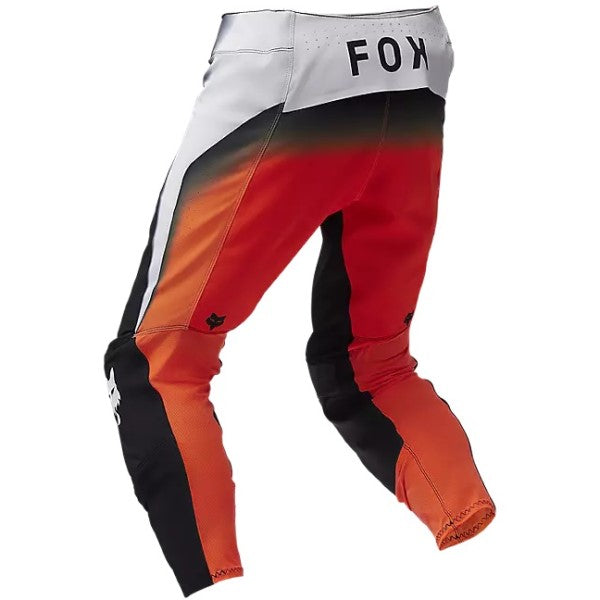 Pantalon de Motocross Flexair Infinite Fox orange et noir, de dos