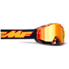 Lunettes de Motocross Powerbomb Lentille Miroir Junior FMF orange et noir