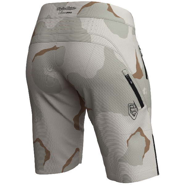 Short de Vélo Lilium Pro Flow Camo Femme gris arrière 