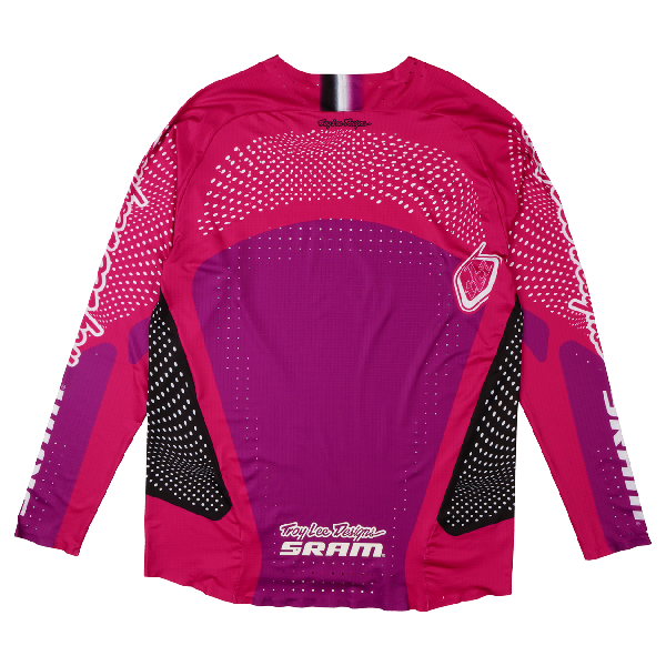 Maillot de Vélo Sprint Ultra SRAM Radioscape rose  de dos 