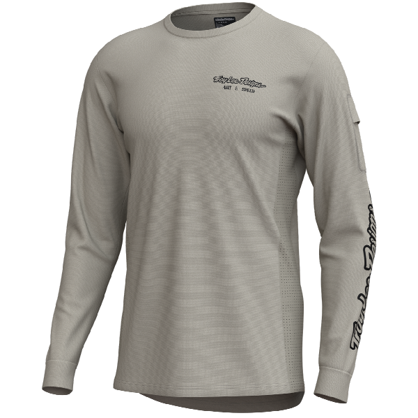Maillot de Vélo Ruckus Ride LS Art and Speed Pumice