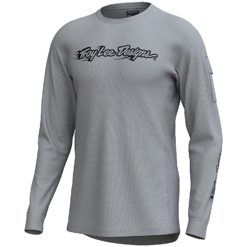 Maillot de Vélo Ruckus Ride LS Burn Out gris