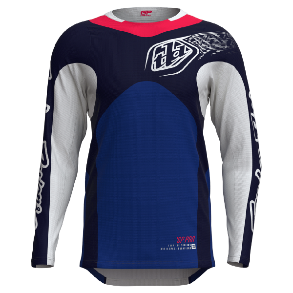 Chandail de Motocross GP Pro LS Frames bleu