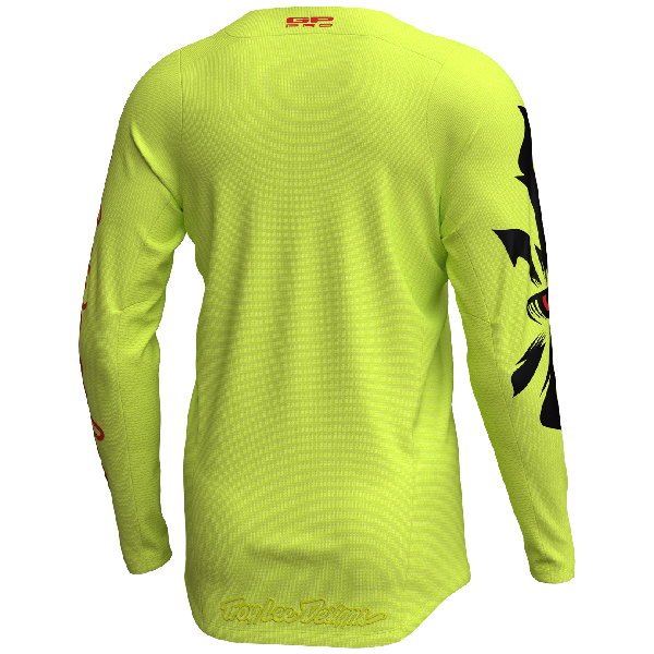 Chandail de Motocross GP Pro LS Cyclops jaune arrière