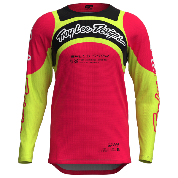 Chandail de Motocross GP Pro LS Swerve rouge