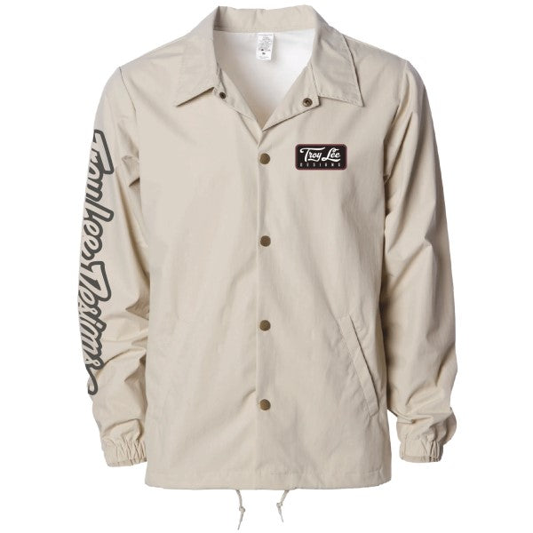 Manteau Coaches Bolt Patch Beige