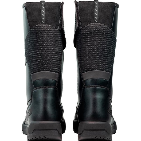 Bottes de Moto Orion GTX Noir en paire de dos