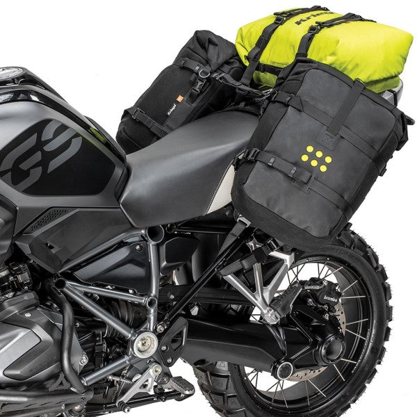 Harnais de Siège de Moto BMW GS Noir sacs souples attachés aux trois côtés