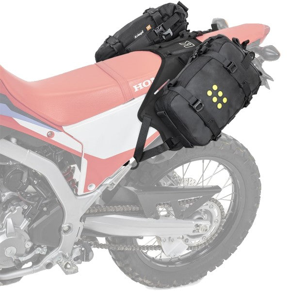 Harnais de Siège de Motocross Honda CRF300L/CRF300 Rally Noir sacs souples OS-6