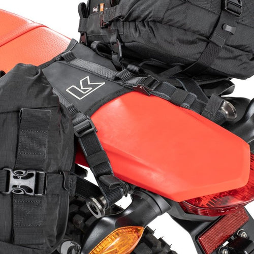 Harnais de Siège de Motocross Honda CRF300L/CRF300 Rally Noir attaché sur le siège