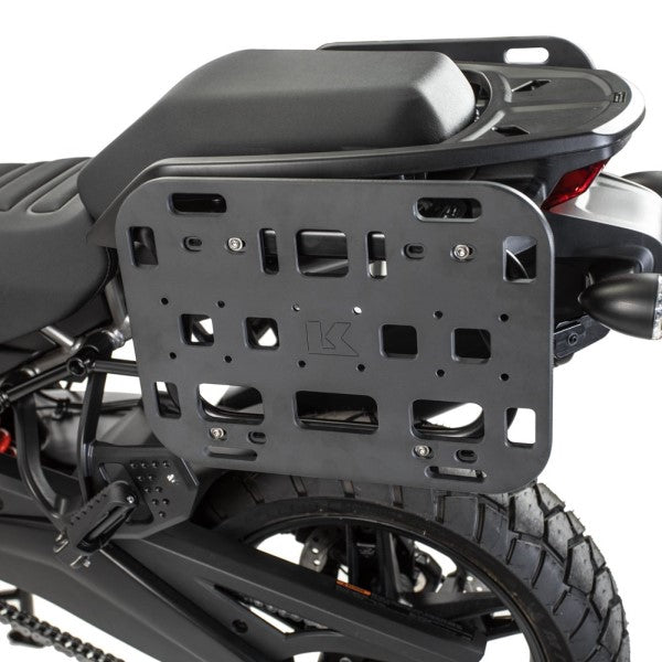 Support pour plateforme de siège de moto Harley-Davidson Pan America plateforme Kriega installé