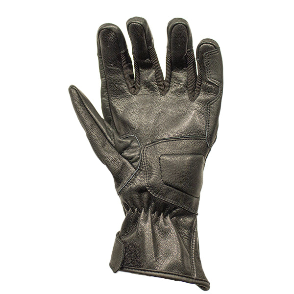 Gants de Moto 41 Angora noir, paume main gauche