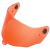 Visière de Moto Panovision Orange/Noir incliné de droite