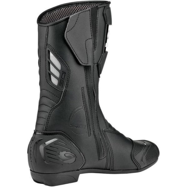 Bottes de Moto Performer Noir de dos