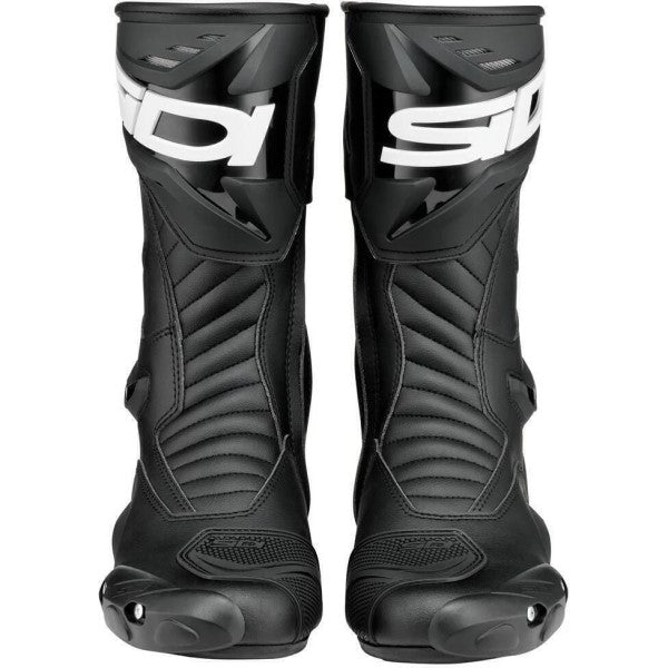 Bottes de Moto Performer Noir en paire de face
