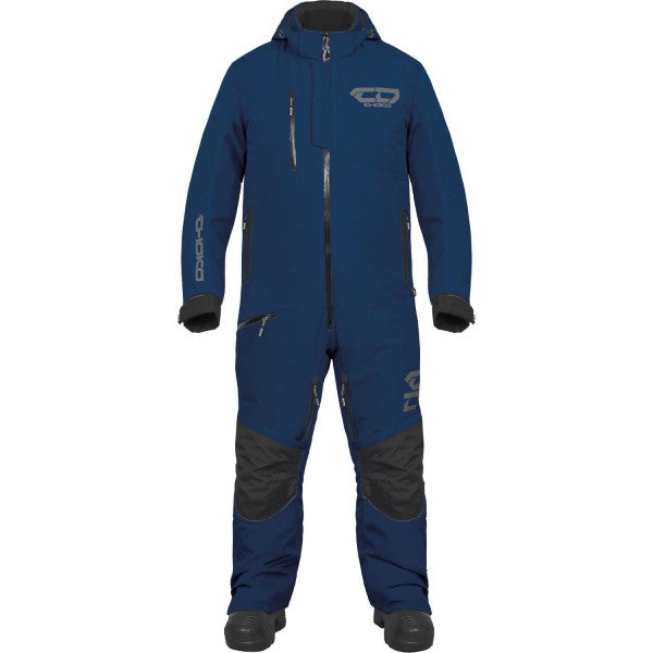 Ensemble de Motoneige Pilot Bleu Foncé de face