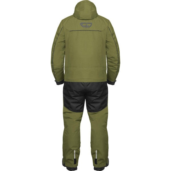 Ensemble de Motoneige Pilot Olive de dos