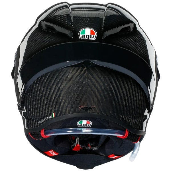 Casque Intégral de Moto Pista GP RR Carbon | Noir, le côté face