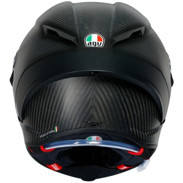 Casque Intégral de Moto Pista GP RR Carbon | Noir, le côté face