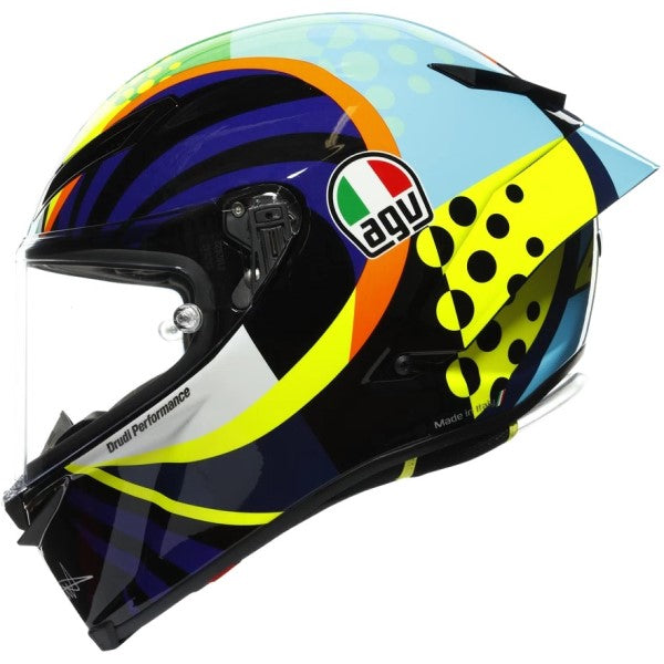 Casque Intégral de Moto Pista GP RR Rossi Winter - Liquidation||Full Face Motorcycle Helmet Pista GP RR Rossi Winter- Clearance