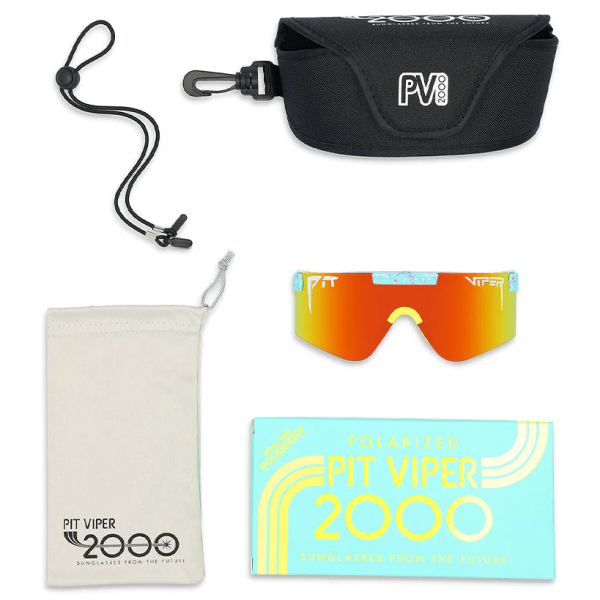 Lunettes de Soleil Pit Viper The 2000s Polarisé THE PLAYMATE Kit