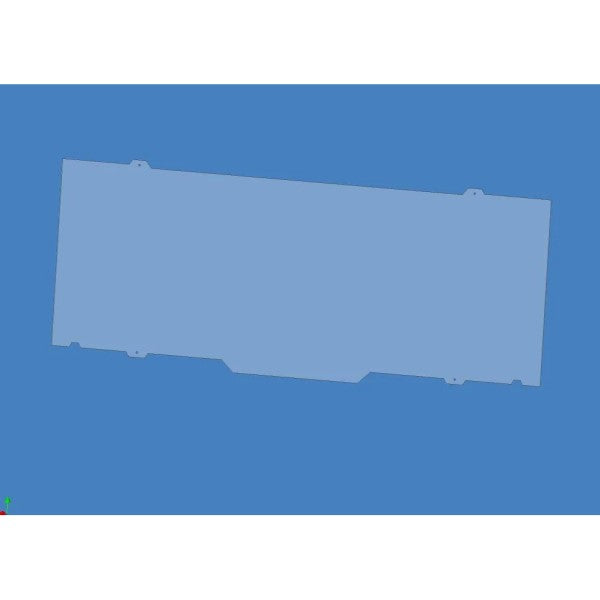 Rear Windshield Polaris Ranger Profile 2015+